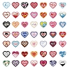 PVC Self-Adhesive Cartoon Love Heart Stickers STIC-PW0020-05-1