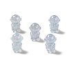 UV Plating Rainbow Iridescent Acrylic Beads PACR-M002-06C-1