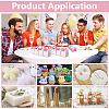 Flower Printed Paper Candy Boxes with Ribbon CON-WH0089-270B-5