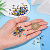 110Pcs 11 Colors Electroplate Glass Beads EGLA-TA0012-98-6