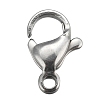 304 Stainless Steel Lobster Claw Clasps STAS-G035-D-2