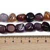 Natural Agate Beads Strands G-L630-F01-01C-5