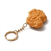 Imitation Food Keychains KEYC-WH0024-21B-2