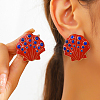 Alloy Shell Shape Stud Earrings HJ5098-1