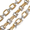304 Stainless Steel Figaro Chains SA-CBAB767-04GP-1