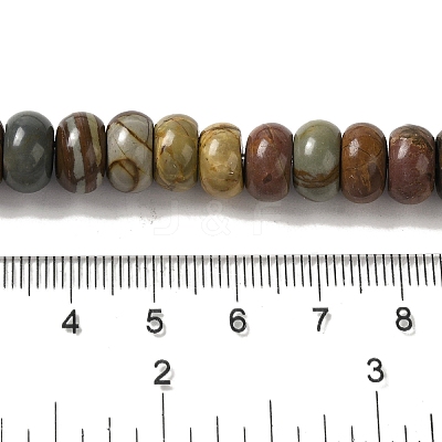 Natural Picasso Jasper Beads Strands G-Q161-B01-03-1