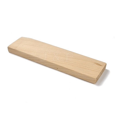 Flower Pattern Beech Wooden Press Mooncake Mold LS-WOOD-K010-04A-1