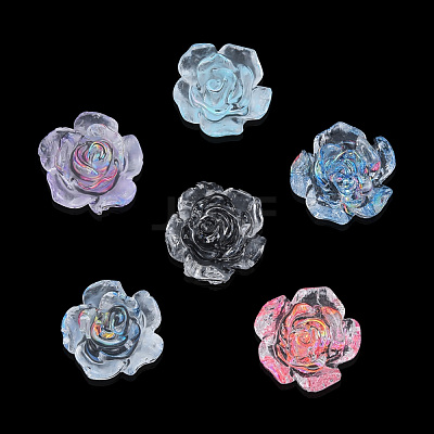 Transparent Resin Cabochons CRES-N030-014-1