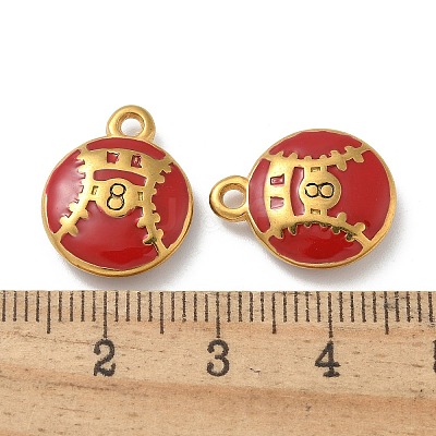 Ion Plating(IP) 304 Stainless Steel Pendants STAS-R008-07G-02-1