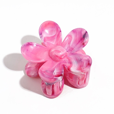 Gradient Color Plastic Claw Hair Clips PW-WGBEE53-01-1