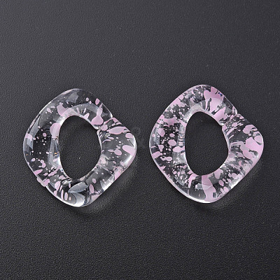 Transparent Acrylic Linking Rings OACR-N009-016A-10-1