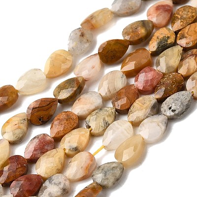 Natural Crazy Agate Beads Strands G-B159-A16-1