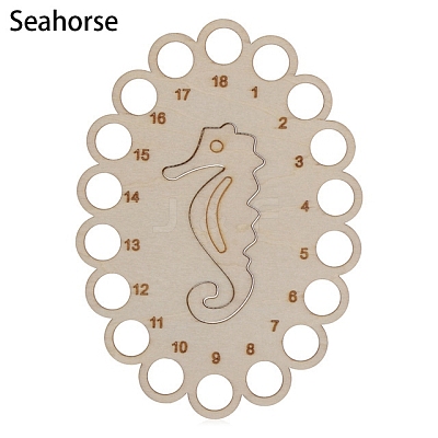 Wooden Embroidery Thread Plate PW-WG93817-05-1