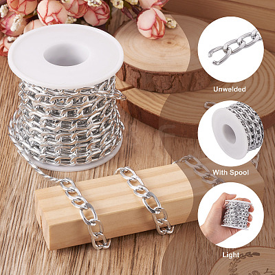 Oxidation Aluminum Curb Chains CHA-TA0001-12-1