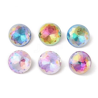 Glass Rhinestone Cabochons RGLA-L029-10B-1