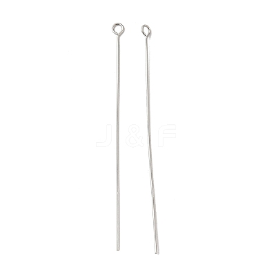 304 Stainless Steel Eye Pins STAS-K293-13P-0.6x60mm-1