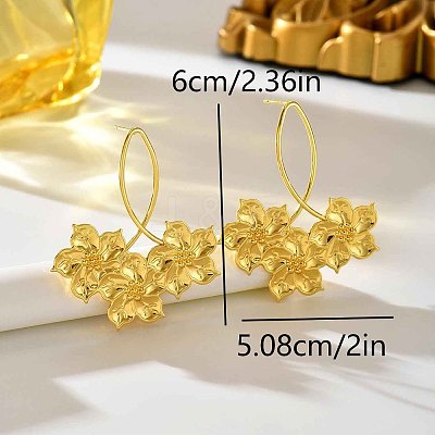 Iron Stud Earrings for Women RH0706-1-1