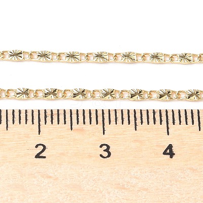 Brass Chain Necklaces X-MAK-L009-17G-1