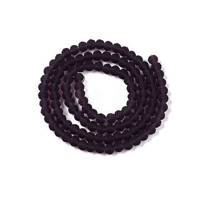 Transparent Glass Beads Strands EGLA-A044-T4mm-MD15-1