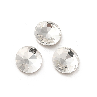 Glass Rhinestone Cabochons RGLA-P037-10B-001-1