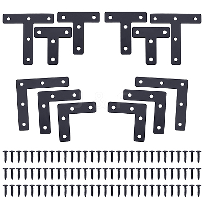 Iron L-shaped & T-shaped Bracket DIY-CA0003-54-1