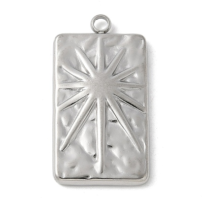 304 Stainless Steel Pendants STAS-L277-03A-P-1