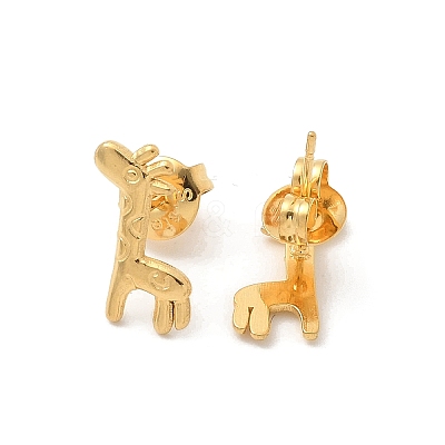 304 Stainless Steel Stud Earrings for Women STAS-Z117-15G-01-1