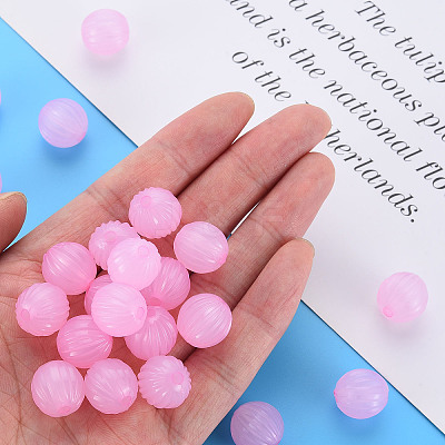 Imitation Jelly Acrylic Beads LS-MACR-S373-11-E10-1