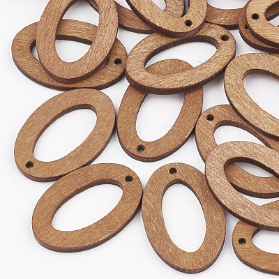 Pear Wood Pendants X-WOOD-T010-11E-1