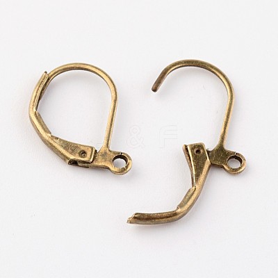 Brass Leverback Earring Findings EC223-NFAB-1