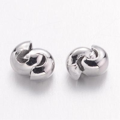 Iron Crimp Beads Covers X-IFIN-H028-NFN-NF-1