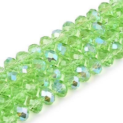 Electroplate Glass Beads Strands EGLA-A044-T8mm-L09-1
