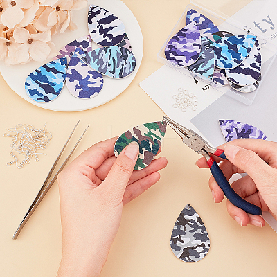 DIY Dangle Earring Making Kits DIY-FH0002-63-1