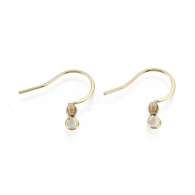 304 Stainless Steel Earring Hooks STAS-N092-102G-NR-1