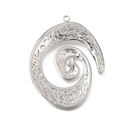 304 Stainless Steel Pendants SA-CBAD9BF-02P-1