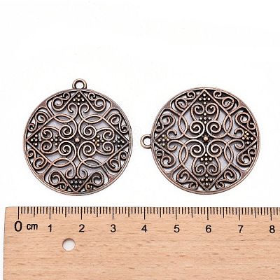 Alloy Pendants PALLOY-ZN33091-R-FF-1