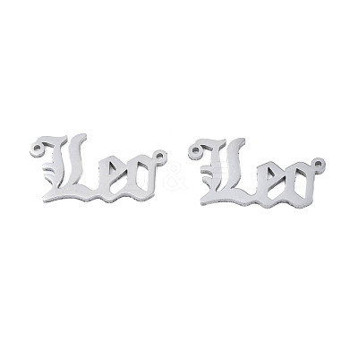 Non-Tarnish 304 Stainless Steel Connector Charms STAS-N095-136A-1