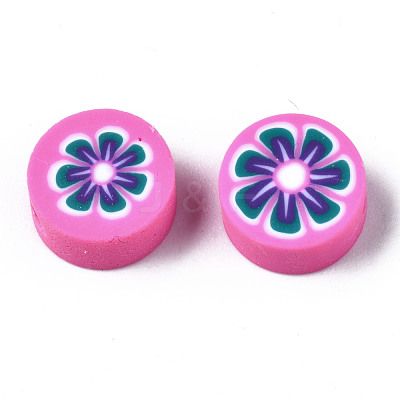 Handmade Polymer Clay Beads CLAY-N008-039G-1