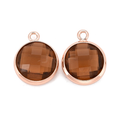 Glass Charms KK-C228-02RG-M2-1
