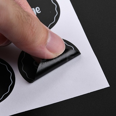 Waterproof PVC Self-Adhesive Sealing Stickers DIY-I050-03-1