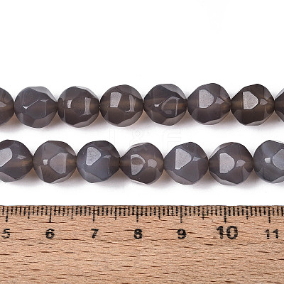 Natural Agate Beads Strands G-T121-08G-1