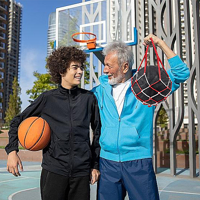 Polyester Basketball Net AJEW-CN0002-47A-1