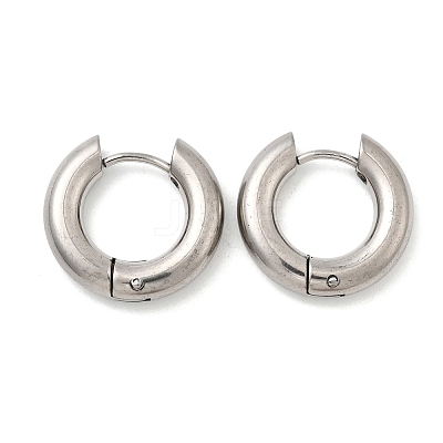 316F Stainless Steel Hoop Earrings EJEW-D341-01C-P-1