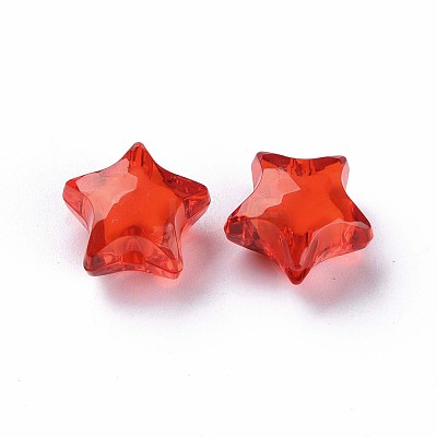 Transparent Acrylic Beads TACR-S152-02A-712-1