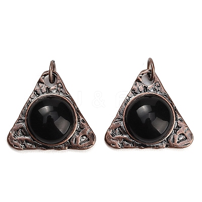 Natural Obsidian Pendants GG-CBACC2B-04R-02-1