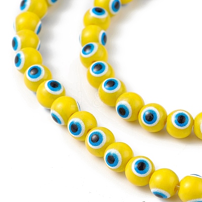 Baking Paint Glass Beads DGLA-C001-02B-1