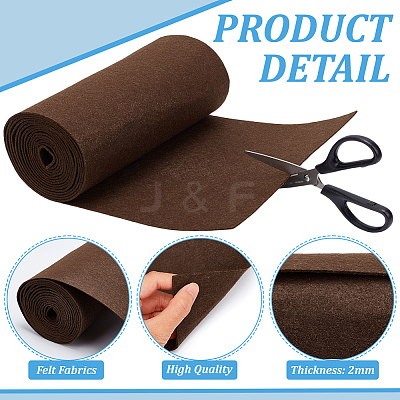 Felt Fabrics DIY-WH0622-182C-1