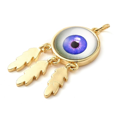 Real 18K Gold Plated Brass Pendants KK-A198-02G-04-1