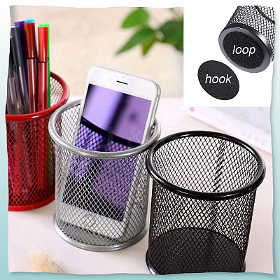 40Pcs Self-adhesive Nylon with Polyester Hook and Loop Tapes AJEW-SP0003-24B-1