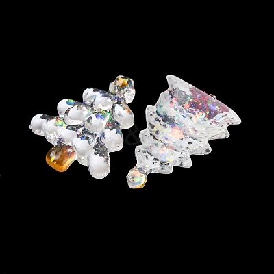 Resin Emamel Cabochons RESI-K033-04-1